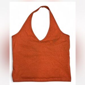 Hollister Rust Orange Halter Camisole
